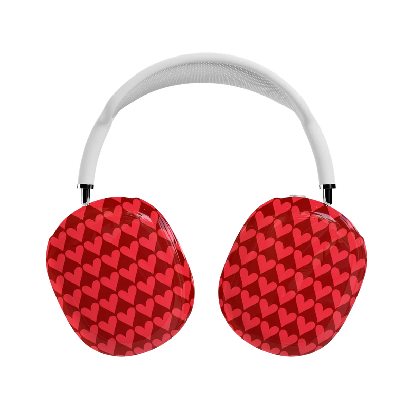 Crazy in Love | Red Hearts AirPods Max Case