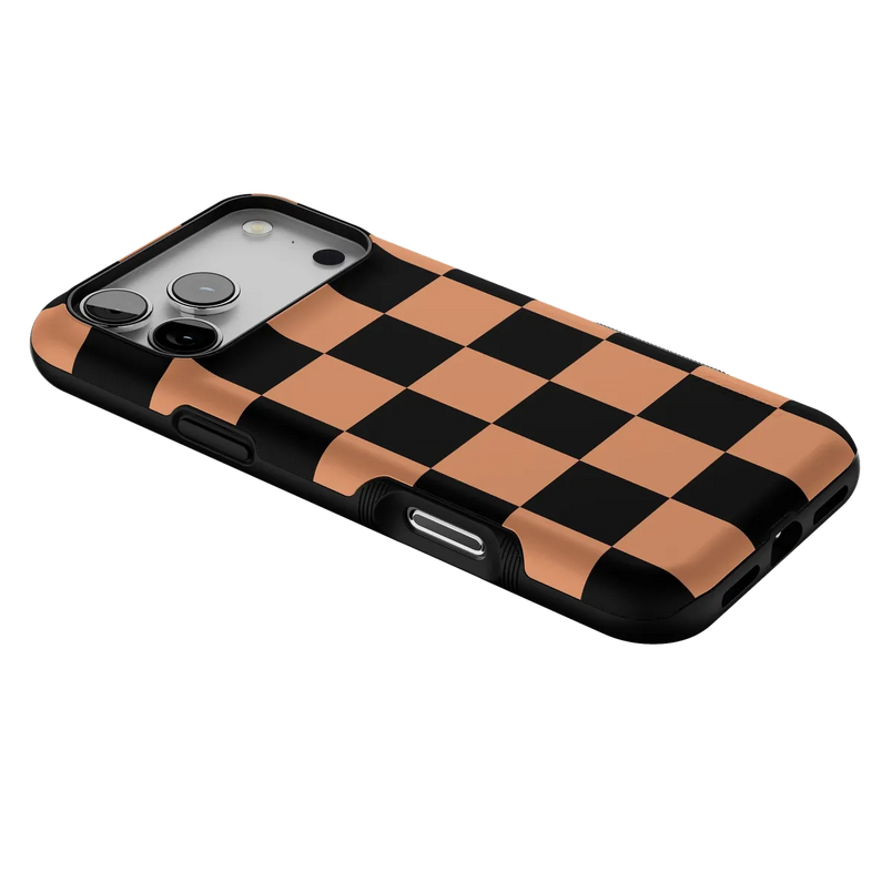 Fit Check | Black & Brown Checkerboard Case