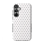 On the Dot | White Polka Dot Case