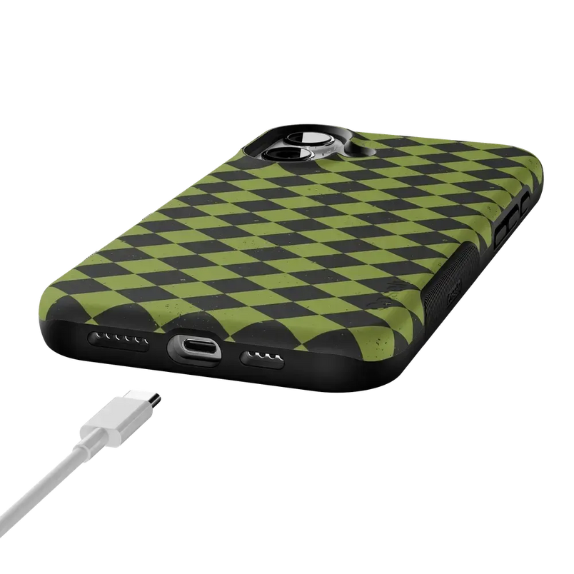 Wicked Hex | Green Checkered Case