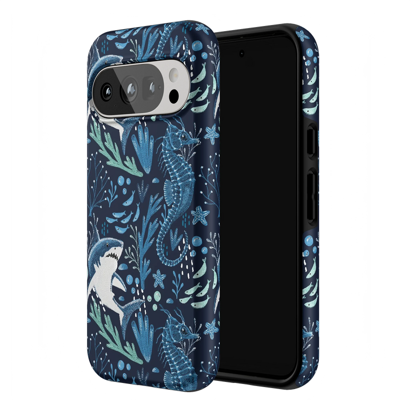 Midnight Reef | Shark Print Case