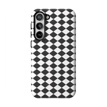 Salem's Hex | Black & White Checkered Case