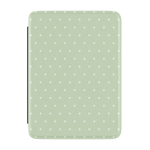 On the Dot | Green Polka Dot Kindle Case