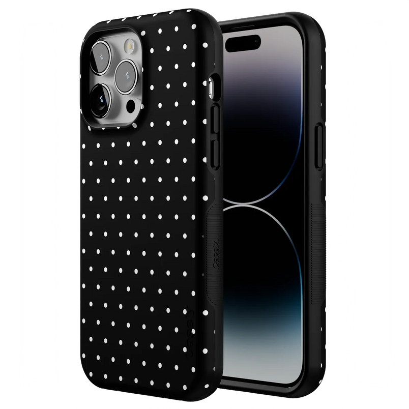 On the Dot | Black Polka Dot Case