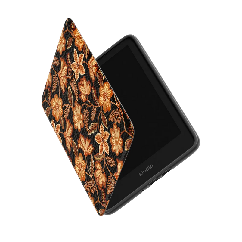 Maple Flowers | Floral Foliage Kindle Case