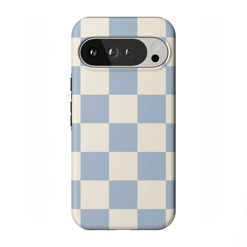 Fit Check | Light Blue Checkerboard Case - Google Pixel 10 Pro XL
