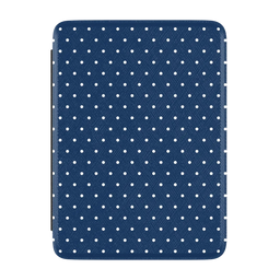 On the Dot | Navy Polka Dot Kindle Case | Casely