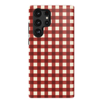 Checked Twice | Red Plaid Case
