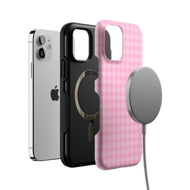 Sweet Jam | Light Pink Gingham Case