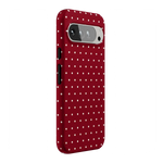 On the Dot | Maroon Polka Dot Case