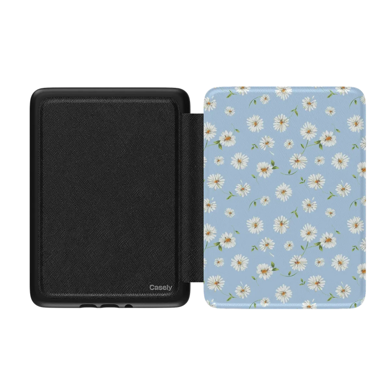 Daisy Daydream | Baby Blue Floral Kindle Case