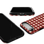 Checked Twice | Red Plaid Case