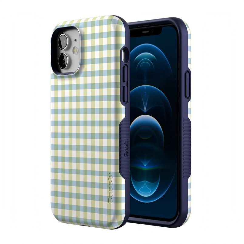 Pastel Picnic | Blue & Green Gingham Case
