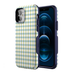 Pastel Picnic | Blue & Green Gingham Case