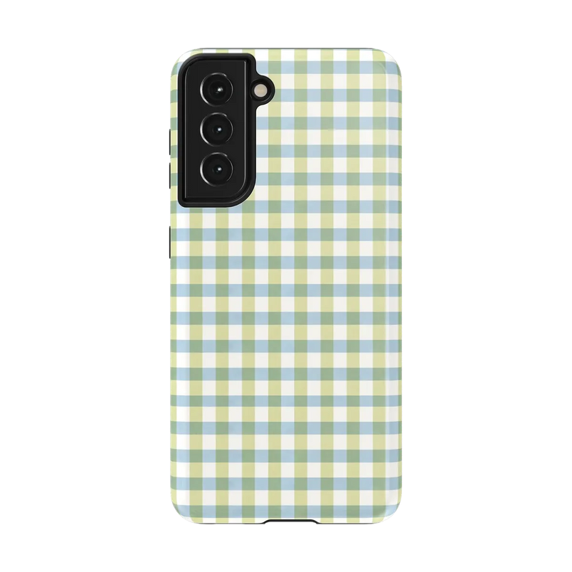 Pastel Picnic | Blue & Green Gingham Case