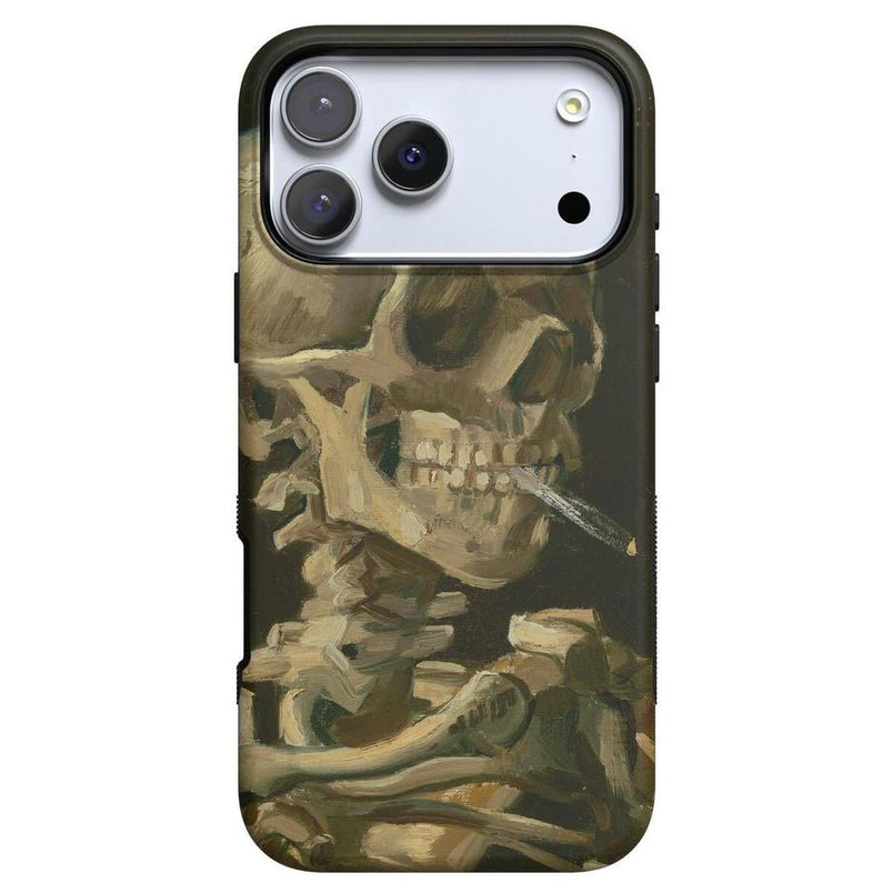 Van Gogh | Head of a Skeleton with a Burning Cigarette Phone Case iPhone Case Van Gogh Museum Bold + MagSafe® iPhone 17 Pro Max 