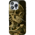 Van Gogh | Head of a Skeleton with a Burning Cigarette Phone Case iPhone Case Van Gogh Museum Classic + MagSafe® iPhone 16 Pro Max