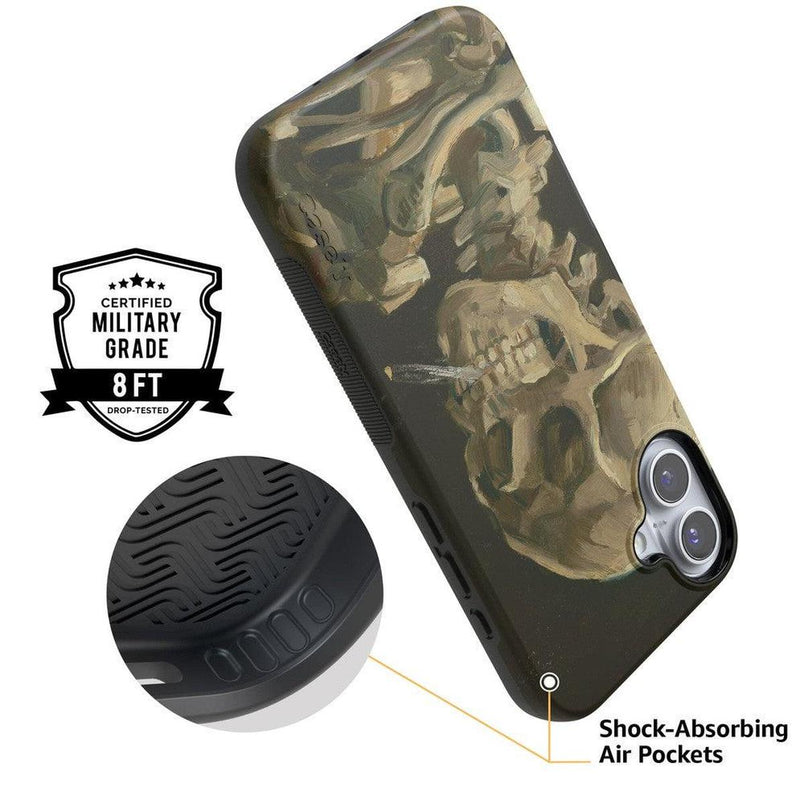 Van Gogh | Head of a Skeleton with a Burning Cigarette Phone Case iPhone Case Van Gogh Museum 