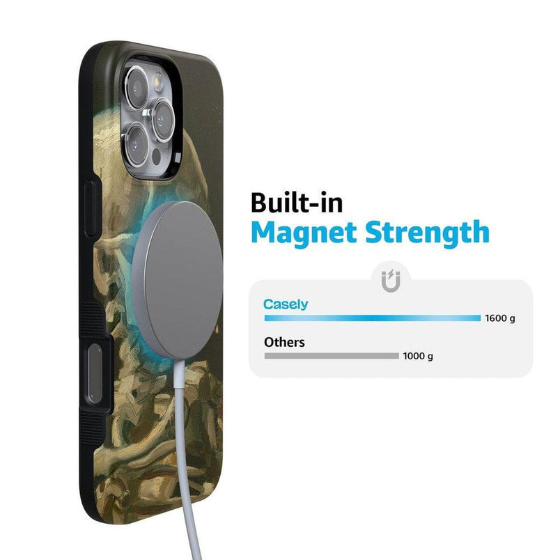 Van Gogh | Head of a Skeleton with a Burning Cigarette Phone Case iPhone Case Van Gogh Museum 