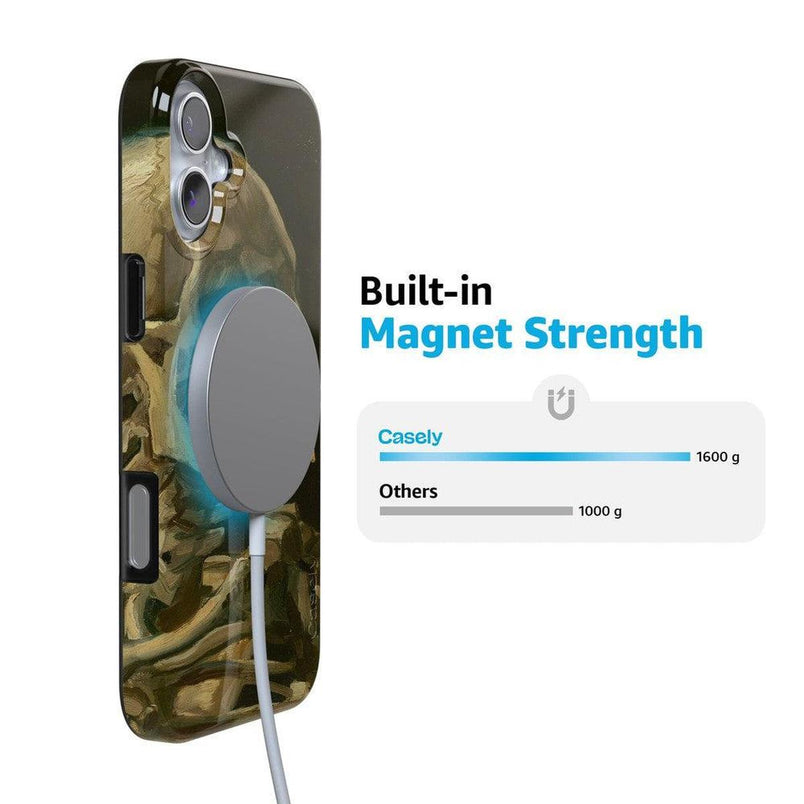 Van Gogh | Head of a Skeleton with a Burning Cigarette Phone Case iPhone Case Van Gogh Museum 