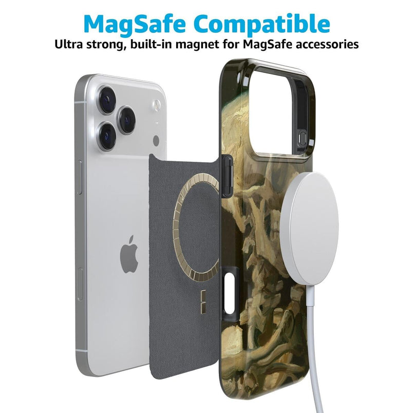 Van Gogh | Head of a Skeleton with a Burning Cigarette Phone Case iPhone Case Van Gogh Museum 