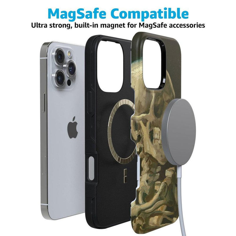 Van Gogh | Head of a Skeleton with a Burning Cigarette Phone Case iPhone Case Van Gogh Museum 