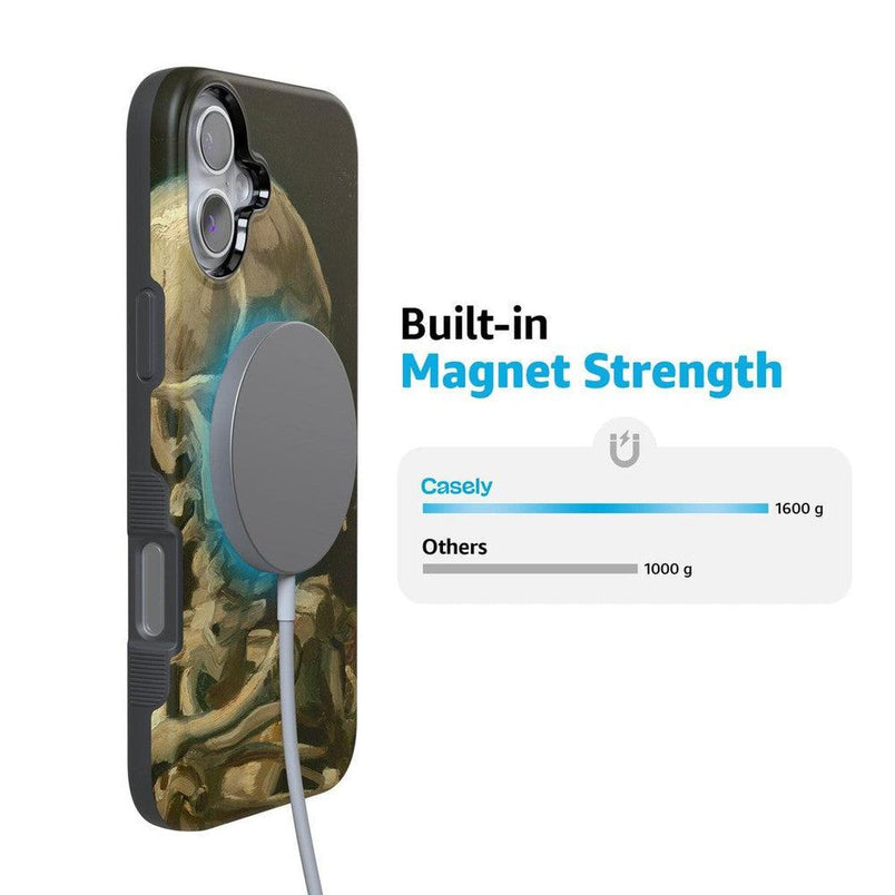 Van Gogh | Head of a Skeleton with a Burning Cigarette Phone Case iPhone Case Van Gogh Museum 