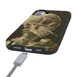 Van Gogh | Head of a Skeleton with a Burning Cigarette Phone Case iPhone Case Van Gogh Museum 