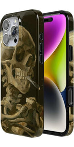 Van Gogh | Head of a Skeleton with a Burning Cigarette Phone Case iPhone Case Van Gogh Museum 