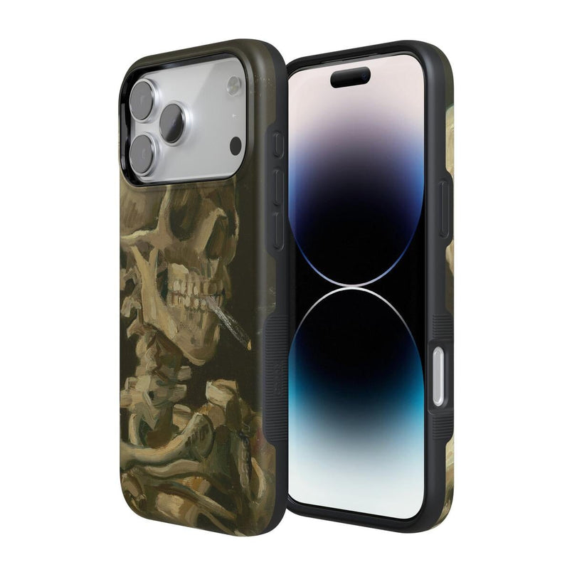 Van Gogh | Head of a Skeleton with a Burning Cigarette Phone Case