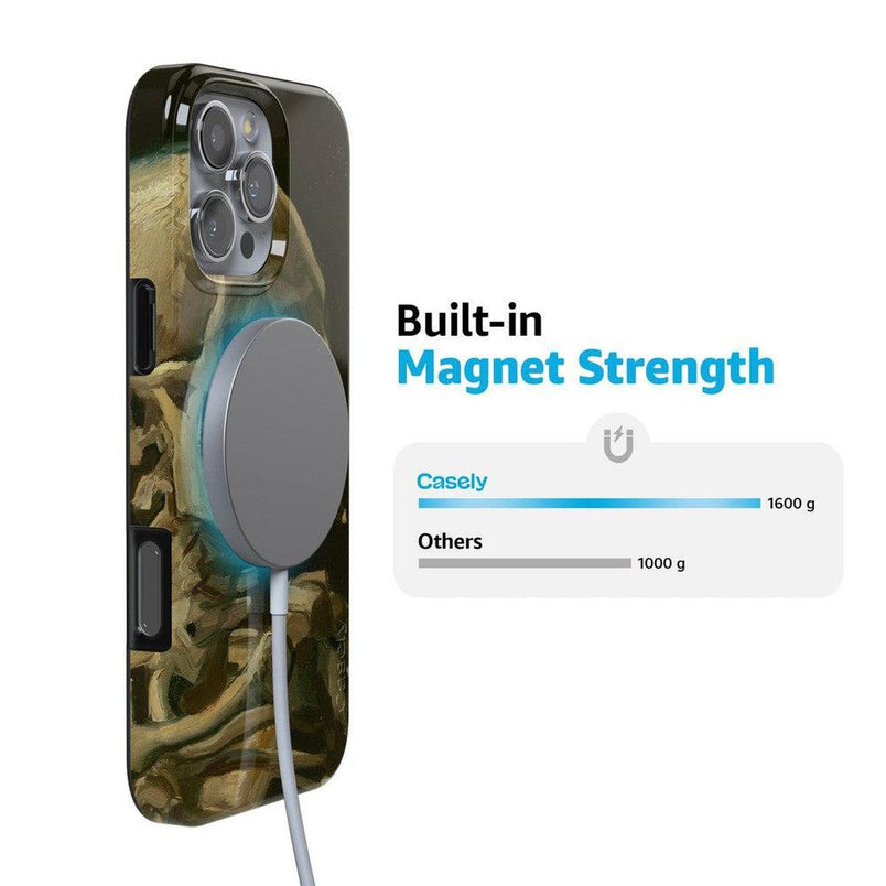 Van Gogh | Head of a Skeleton with a Burning Cigarette Phone Case iPhone Case Van Gogh Museum 