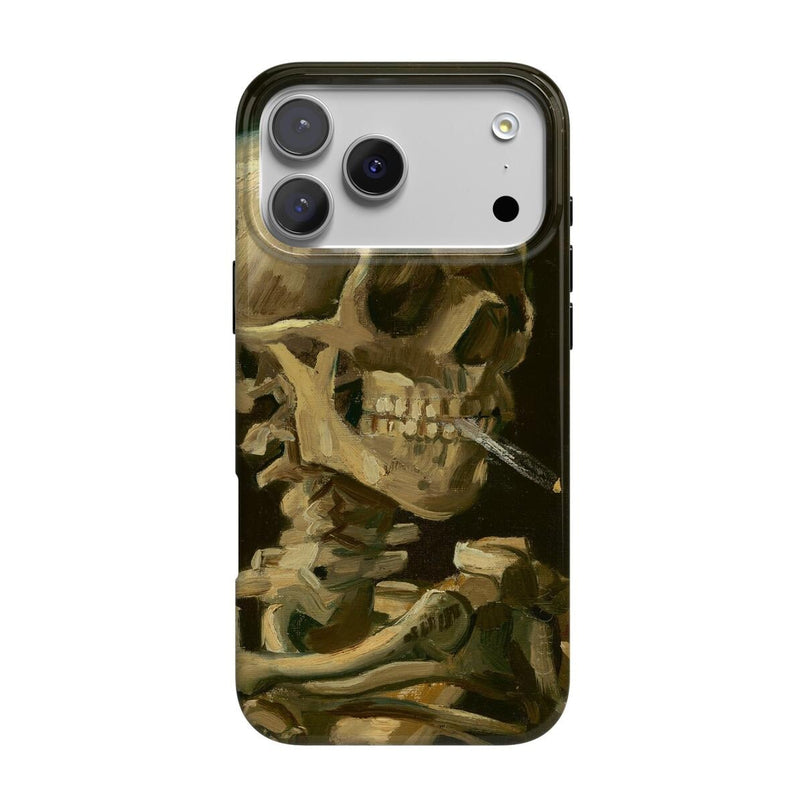 Van Gogh | Head of a Skeleton with a Burning Cigarette Phone Case iPhone Case Van Gogh Museum 