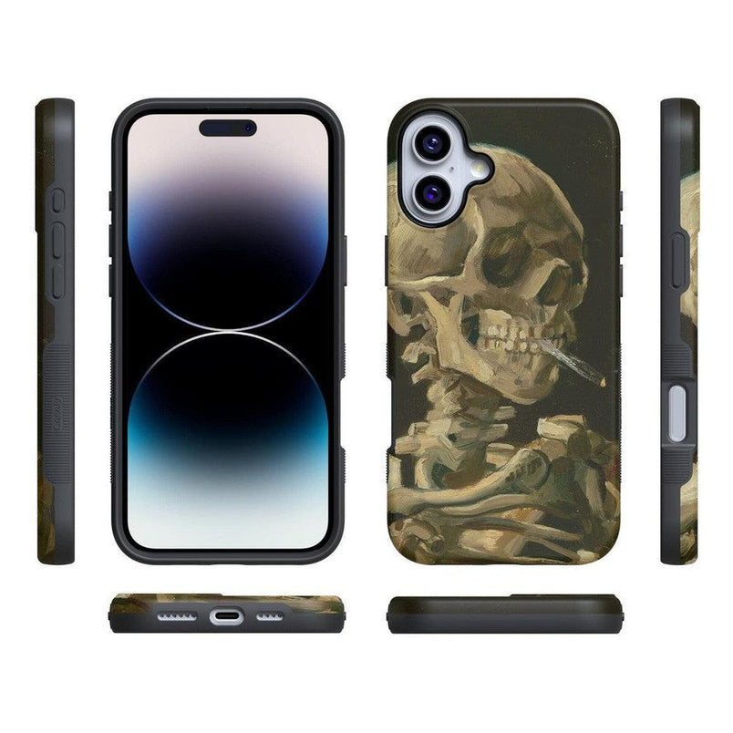 Van Gogh | Head of a Skeleton with a Burning Cigarette Phone Case iPhone Case Van Gogh Museum 