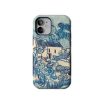 Van Gogh | Landscape With Houses Phone Case iPhone Case Van Gogh Museum Bold Flex + MagSafe® iPhone 12 Mini 