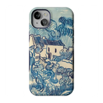 Van Gogh | Landscape With Houses Phone Case iPhone Case Van Gogh Museum Bold Flex + MagSafe® iPhone 15 Plus 