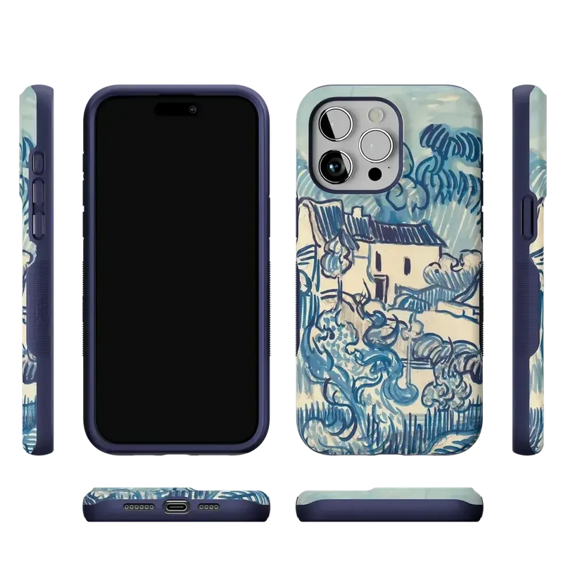 Van Gogh | Landscape With Houses Phone Case iPhone Case Van Gogh Museum 