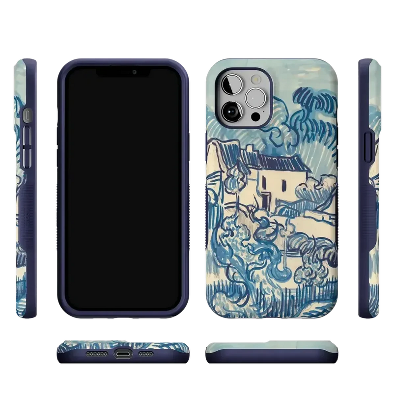 Van Gogh | Landscape With Houses Phone Case iPhone Case Van Gogh Museum 
