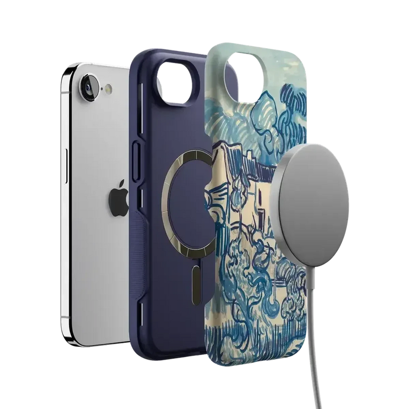 Van Gogh | Landscape With Houses Phone Case iPhone Case Van Gogh Museum 