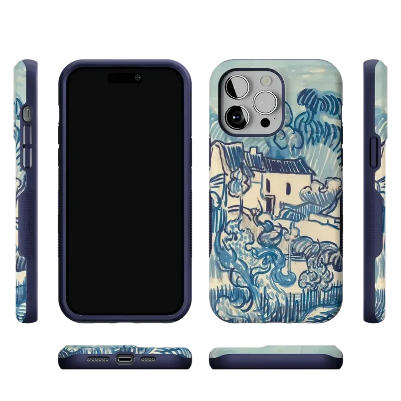 Van Gogh | Landscape With Houses Phone Case iPhone Case Van Gogh Museum 