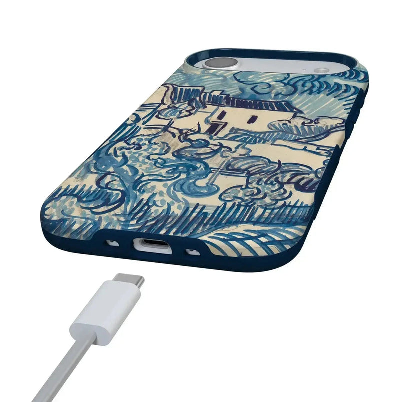 Van Gogh | Landscape With Houses Phone Case iPhone Case Van Gogh Museum 
