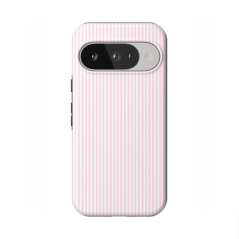 Stripes and the City | Light Pink Pinstripe Case - Google Pixel 7