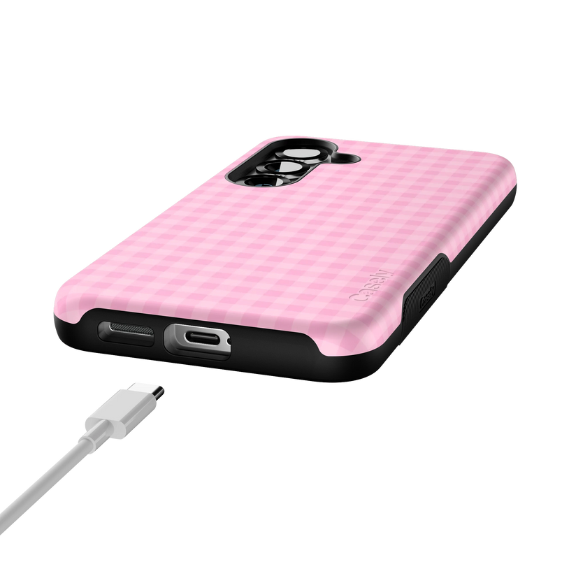 Sweet Jam | Light Pink Gingham Case