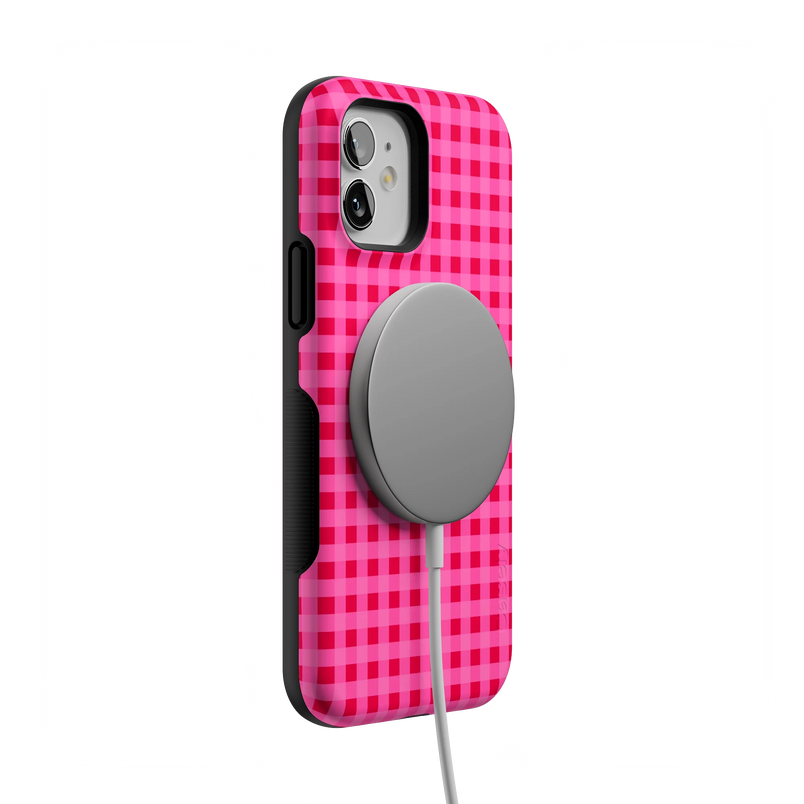 Sweet Jam | Hot Pink Gingham Case
