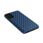 On the Dot | Navy Polka Dot Case