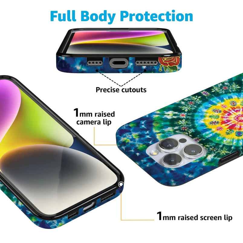 Veneta Tapestry | Grateful Dead Tie Dye Case iPhone Case Grateful Dead 