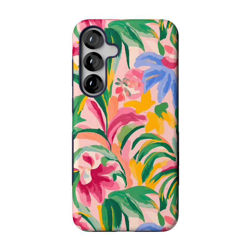 Sunshine Jungle | Poolside Print Case - Galaxy S25 Plus