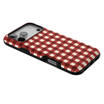 Checked Twice | Red Plaid Case
