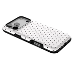 On the Dot | White Polka Dot Case