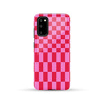 Vibe Check | Pink Checkerboard Case Phone Case Casetry Essential Galaxy S20