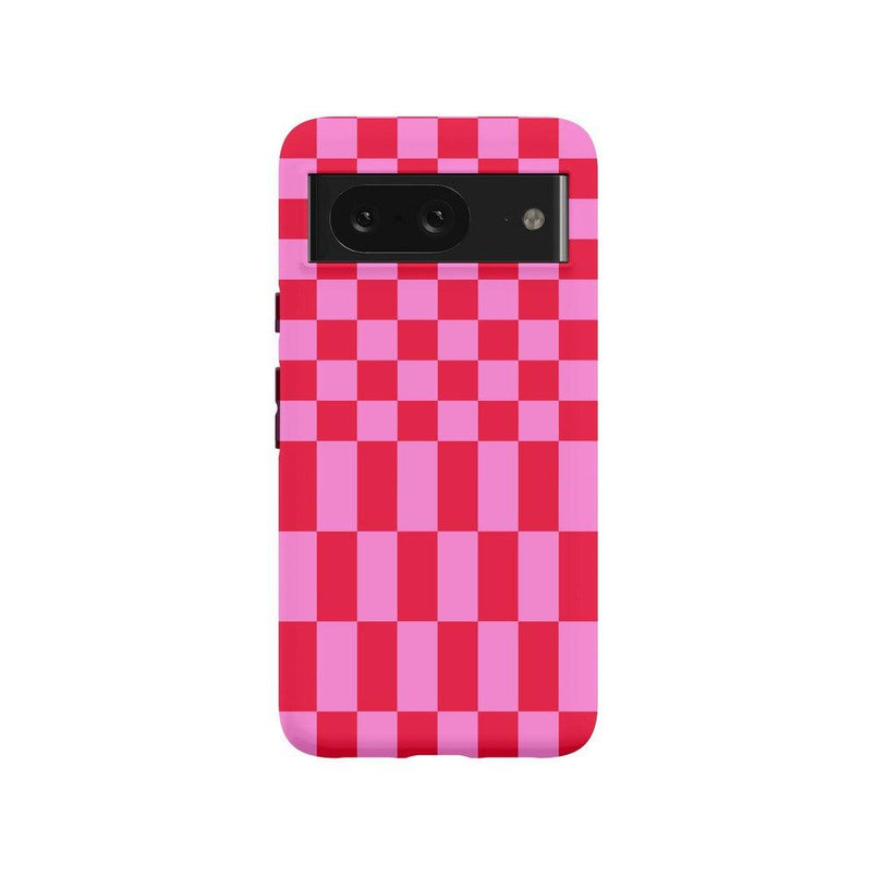 Vibe Check | Pink Checkerboard Case Phone Case Casetry Essential Google Pixel 8